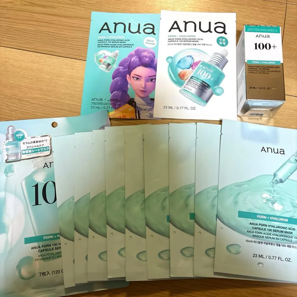 Anua PDRN 100+ 美容液&シートマスク 計17枚セット