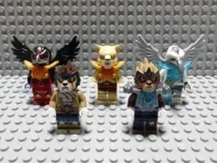 【LEGO】 レゴ レジェンドオブ・チーマ ミニフィグ 5個セット(loc09)