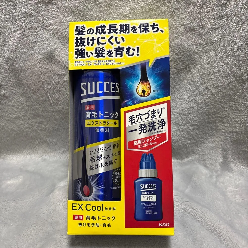 SUCCESS 薬用育毛トニック エクストラクール シャンプー付