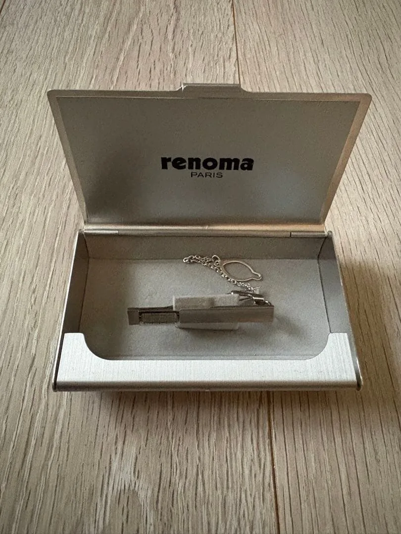 renoma PARIS ネクタイピン 専用ケース付き