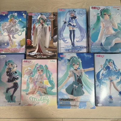 初音ミク プライズフィギュア まとめ売り 8体セット