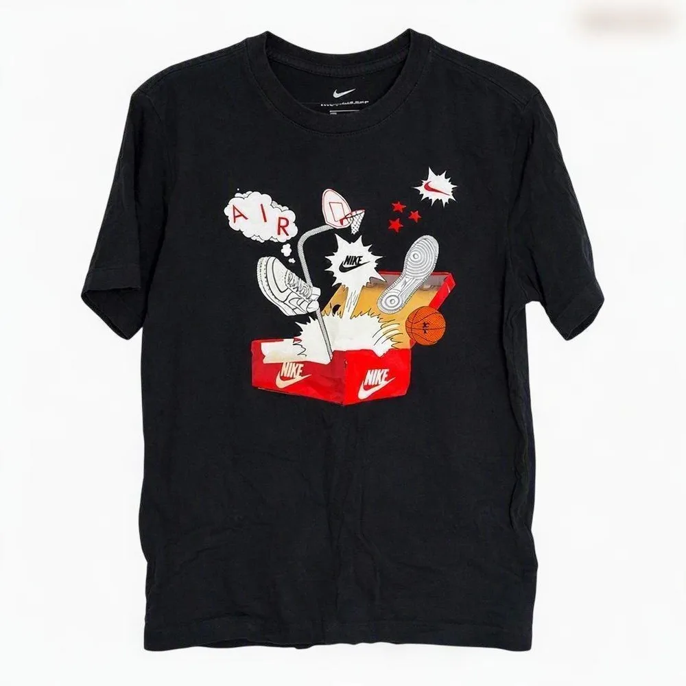 NIKE グラフィックTシャツ ブラック S