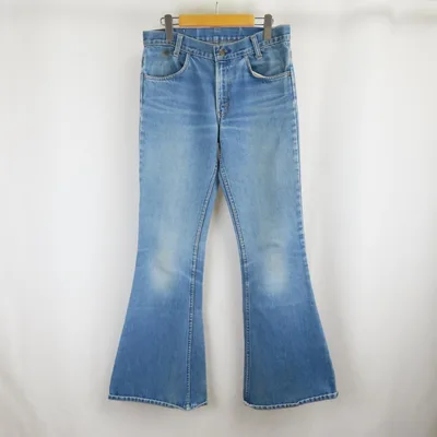 70S~80S VINTAGE LEVIS ベルボトム フレア デニム パンツ