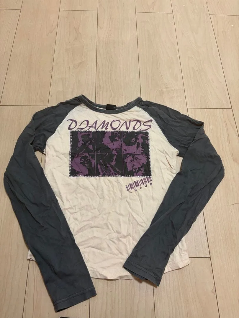 DIAMONDS ラグラン 長袖 Tシャツ