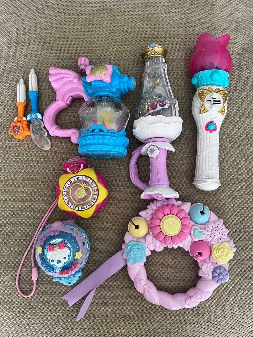 プリキュアおもちゃ まとめ売り 動作確認済み 8点