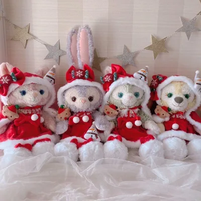 ダッフィー・アンド・フレンズ ぬいぐるみ 用 クリスマス衣装セット