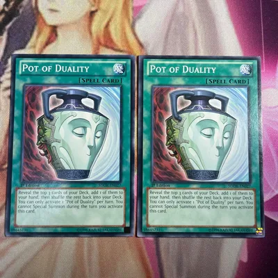 遊戯王 強欲で謙虚な壺 米版 ノーマル