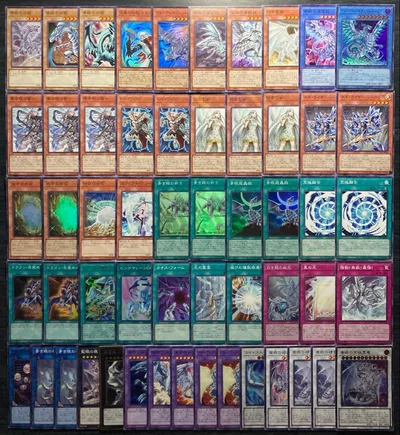 遊戯王 ブルーアイズデッキ 青眼デッキ 55枚 構築済みデッキ EXデッキ付き③