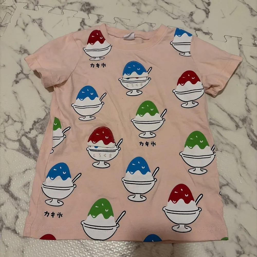 CHEEK ROOM カキ氷 Tシャツ 110cm