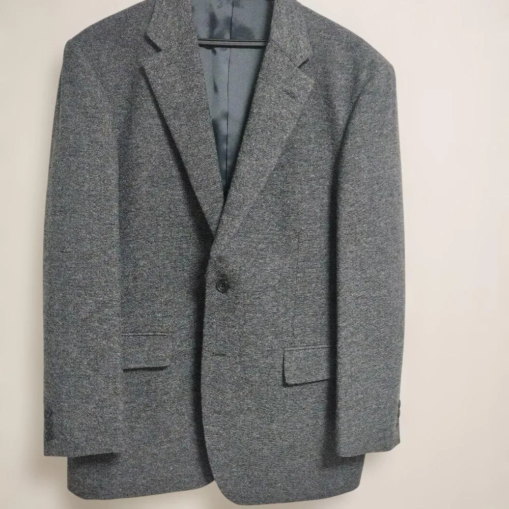 【美品】ベアトリスメンズ 冬服ジャケット グレー
