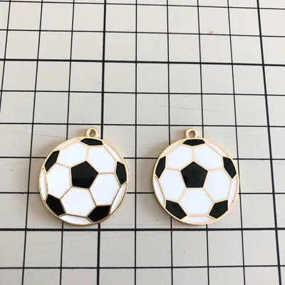 サッカーボール チャーム 2個セット