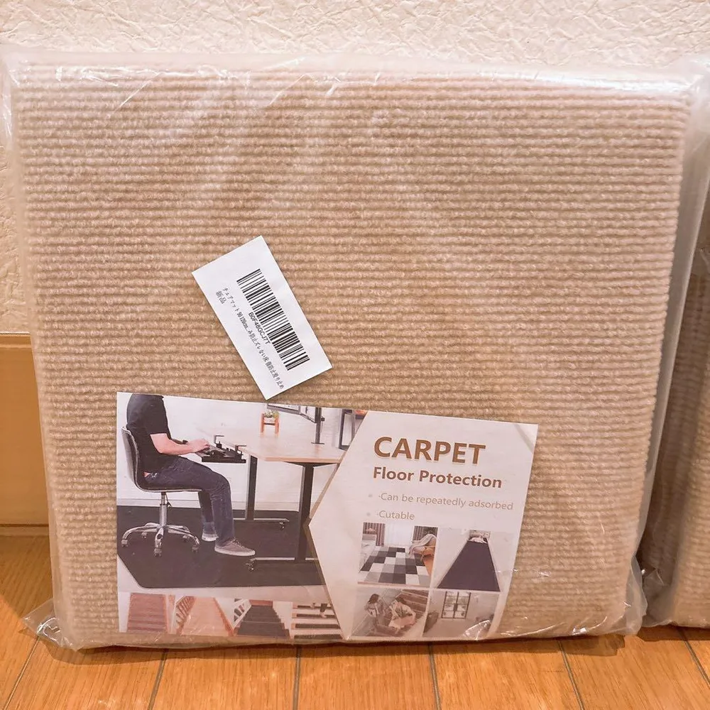 チェアマット 90×120cmフロアマットカーペット 床保護マット キズ防止