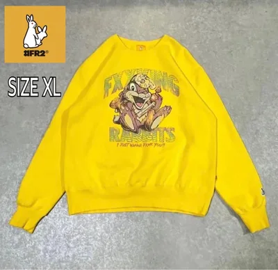 #FR2 エフアールツー スウェット 13日の金曜日 黄色 XL 入手困難