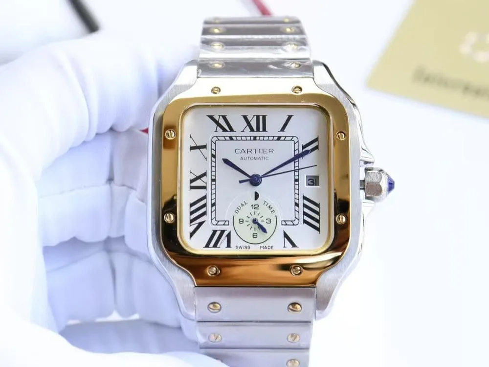 Cartier 自動巻き腕時計 デュアルタイム