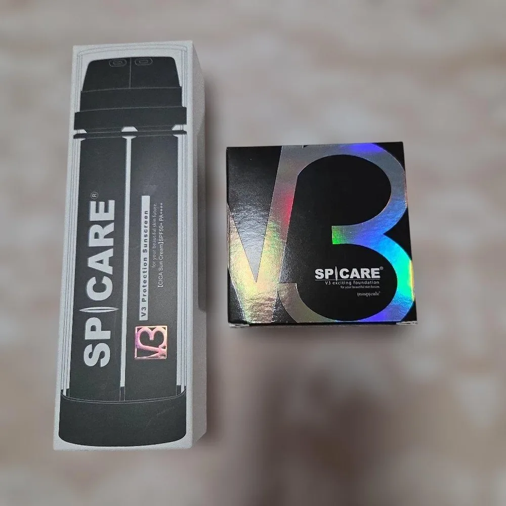 SPICARE V3 エキサイティングファンデーション&サンクリーム