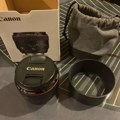 เลนส์ Canon EF 50mm F1.2 L USM โฟกัสเดี่ยวสำหรับ Tsurezure-sama