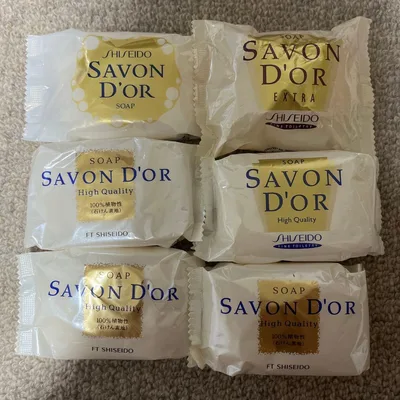 資生堂 SAVON D'OR 石鹸 6個セット