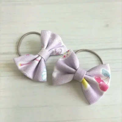 シュシュ ハンドメイド 2点セット ヘアアクセ ヘアゴム ベビー キッズ 子供