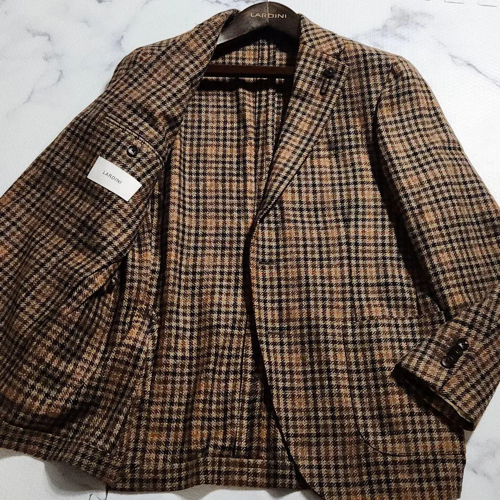 美品✨XL相当 現行タグ ラルディーニ ADVANCE カシミヤ ブートニエール