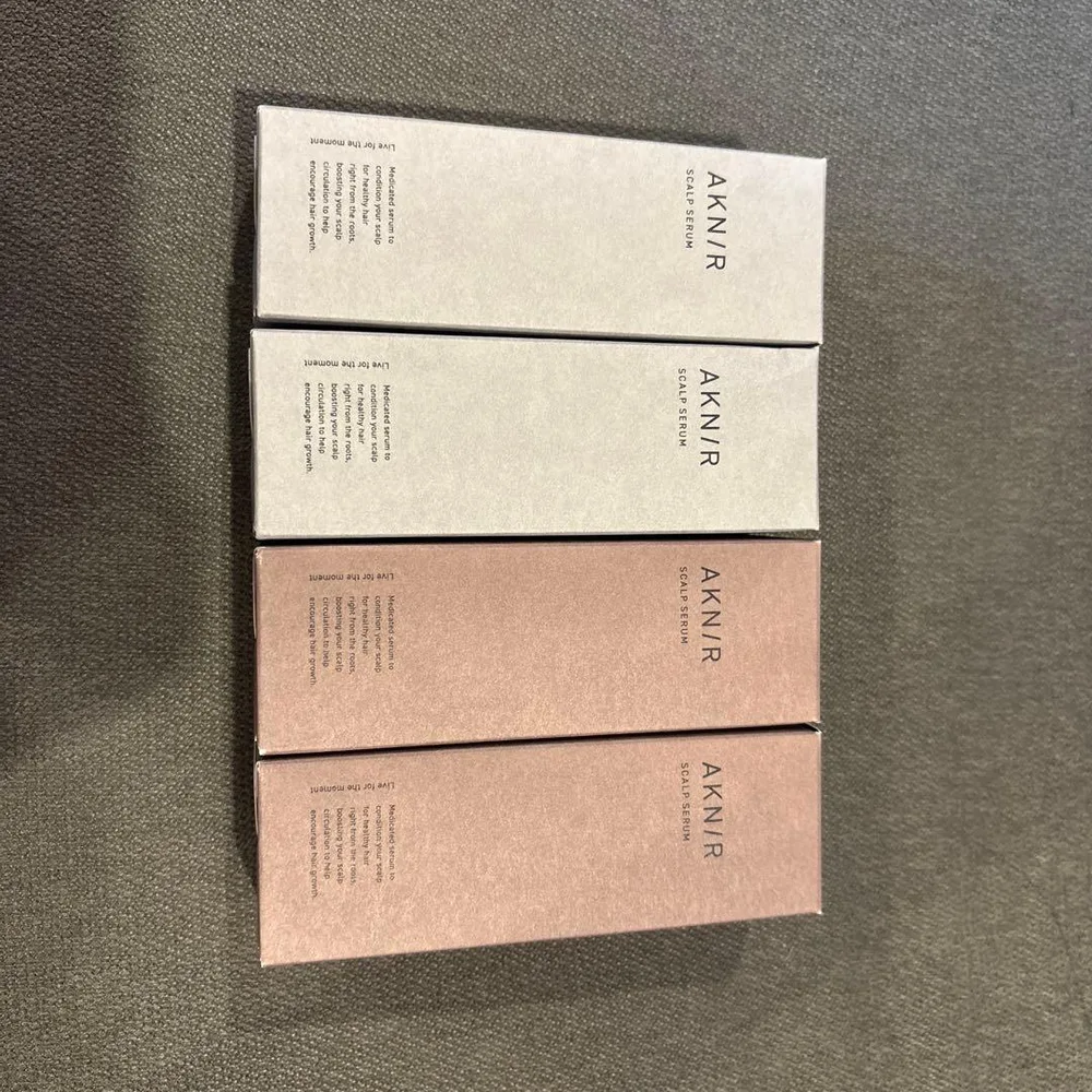 AKN/R 薬用ヘアスカルプセラム 4本セット