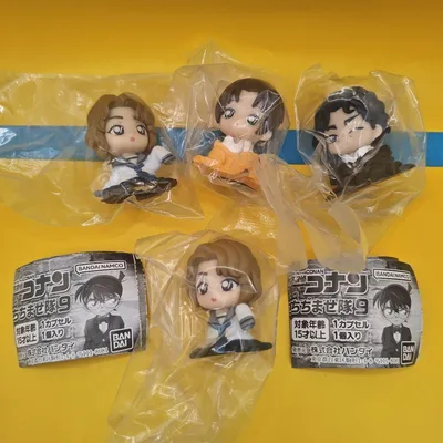 名探偵コナン ちぢませ隊 フィギュア 4点セット