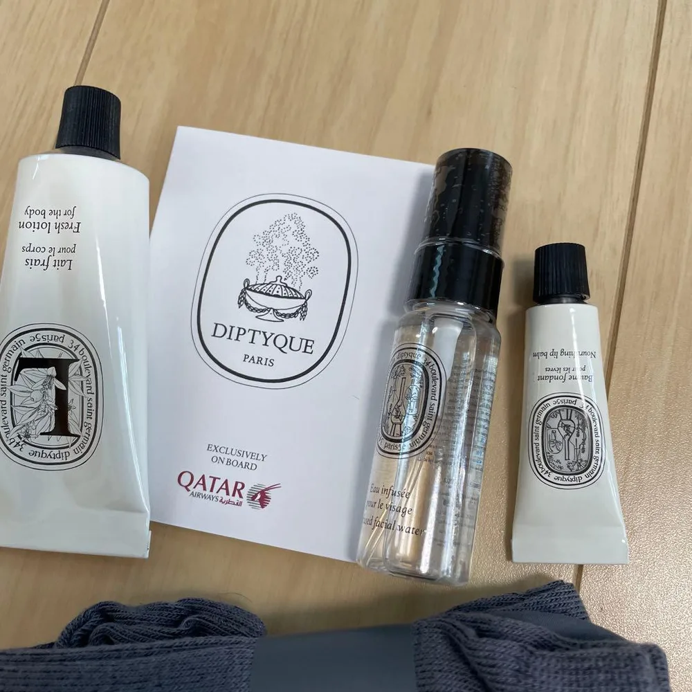 新品】Diptyque アメニティ カタール航空 ビジネスクラス