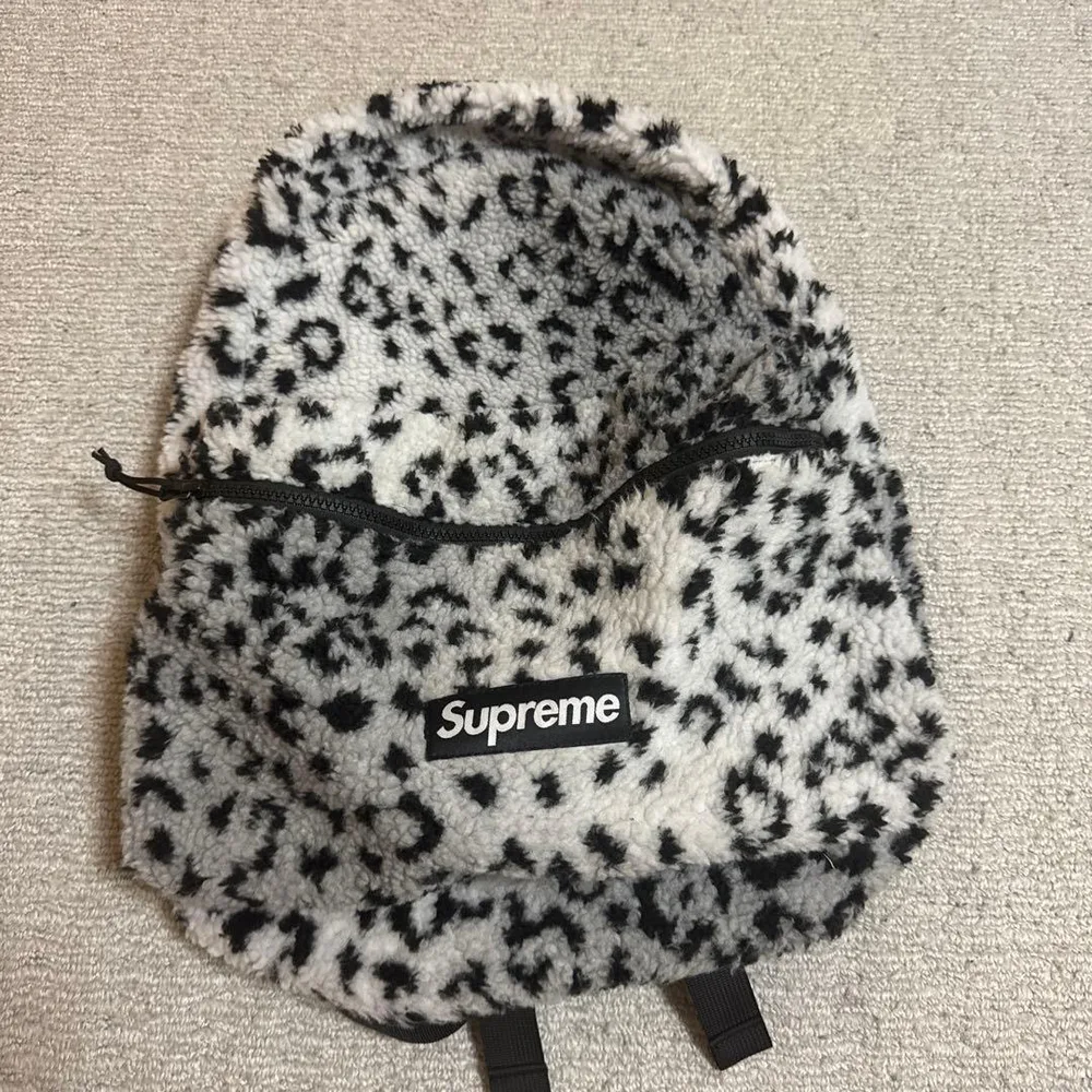 supreme leopard backpack swag archive