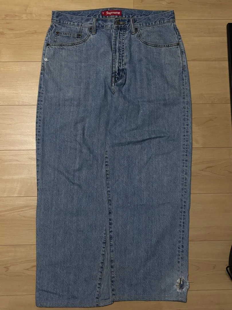 Supreme 2025FW baggy denim 30