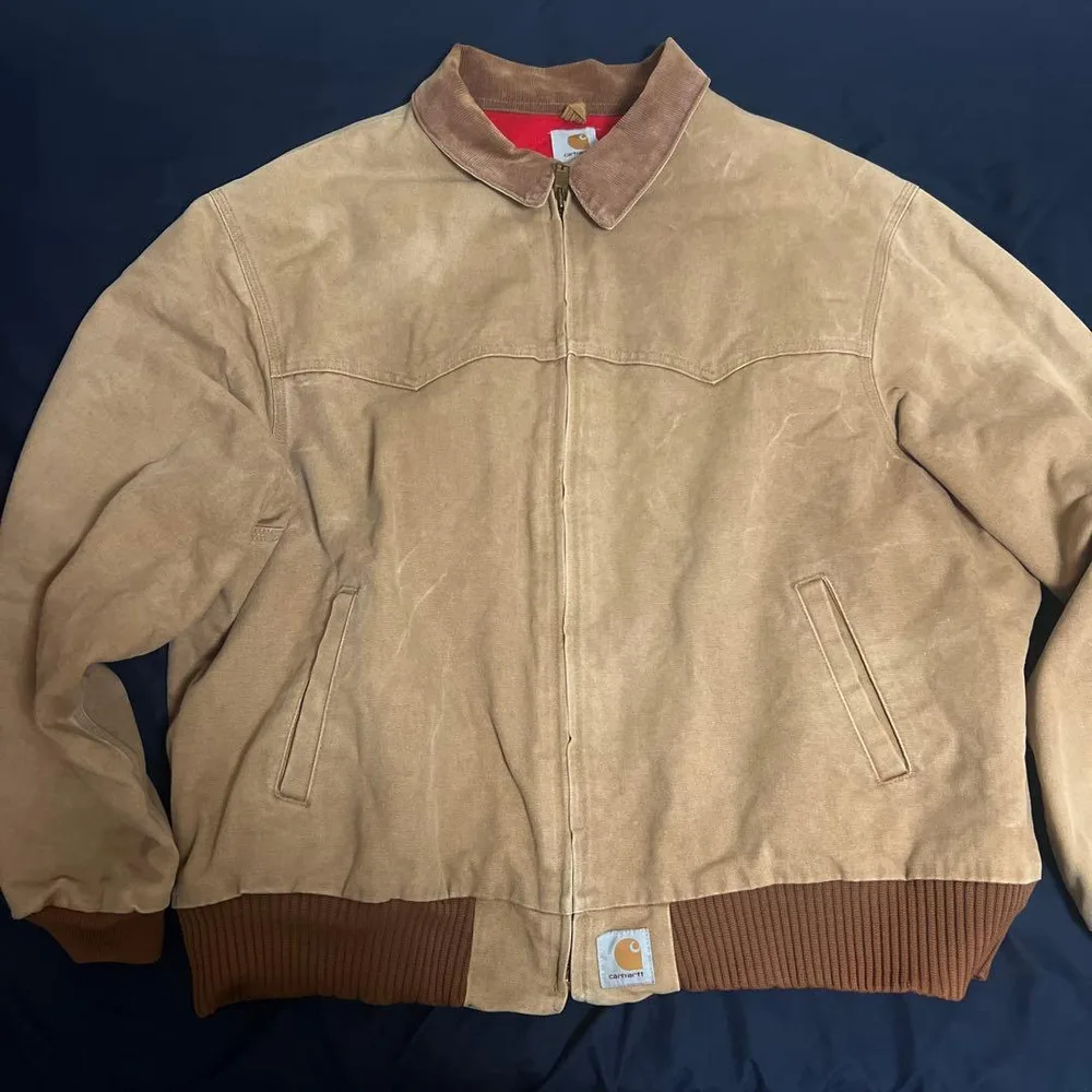(値下げ可能)Carhartt サンタフェジャケット コーデュロイ襟