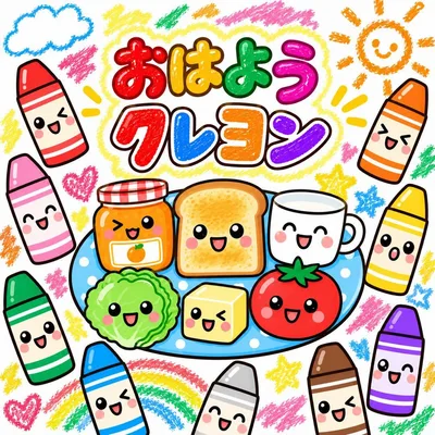 おはようクレヨン シアター 素材