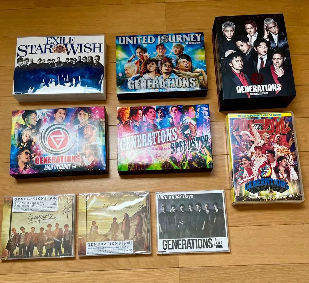 【GENERATIONS·EXILE】 CD ブルーレイ DVDまとめ売り