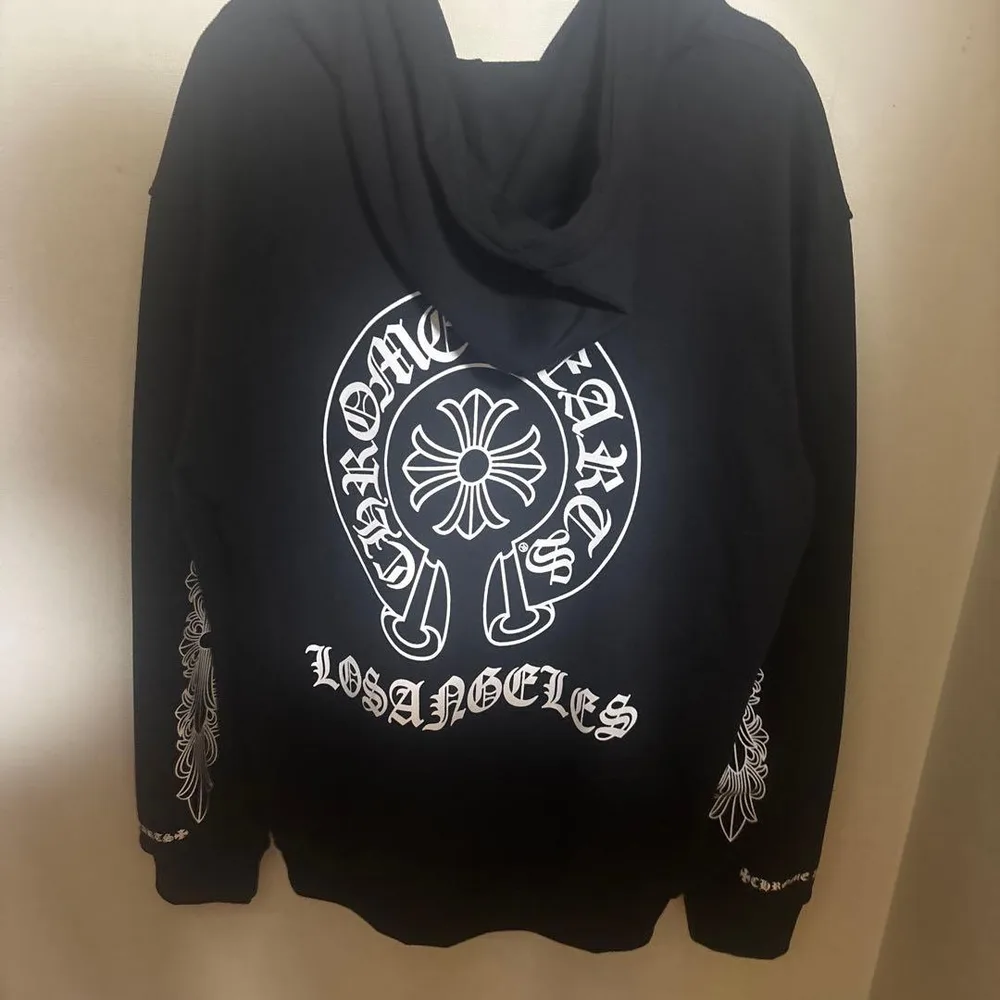 S*e様 CHROME HEARTS ジップアップパーカー ブラック
