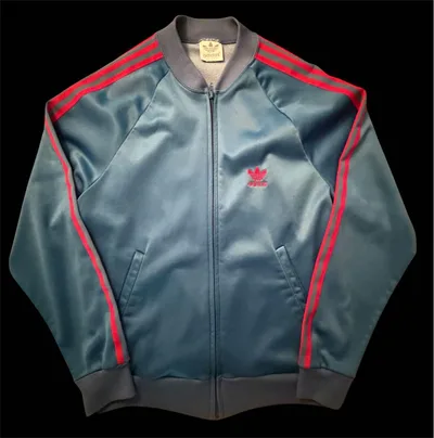 80s adidas ATP トラックジャケット ターコイズブルー
