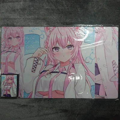 α2 ホロライブ 試験管&薬品&初期衣装 博衣こより スリーブ&プレイマット