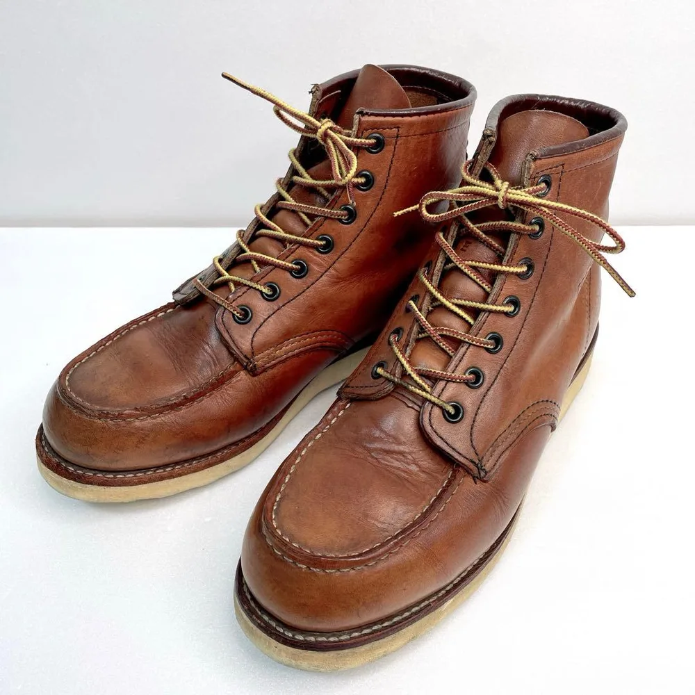 希少 RED WING レッドウィング 刺繍羽タグ USA製 ヴィンテージ