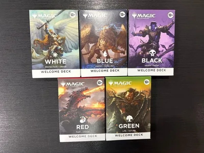 MTG ウェルカムデッキ 5種セット 未開封