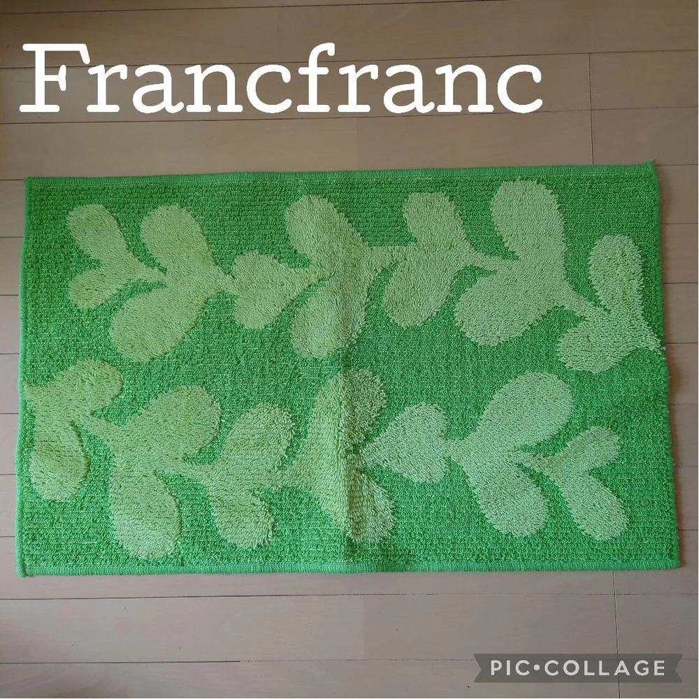 Francfranc 玄関マット ミニラグ 玄関マット バスマット フロアマット