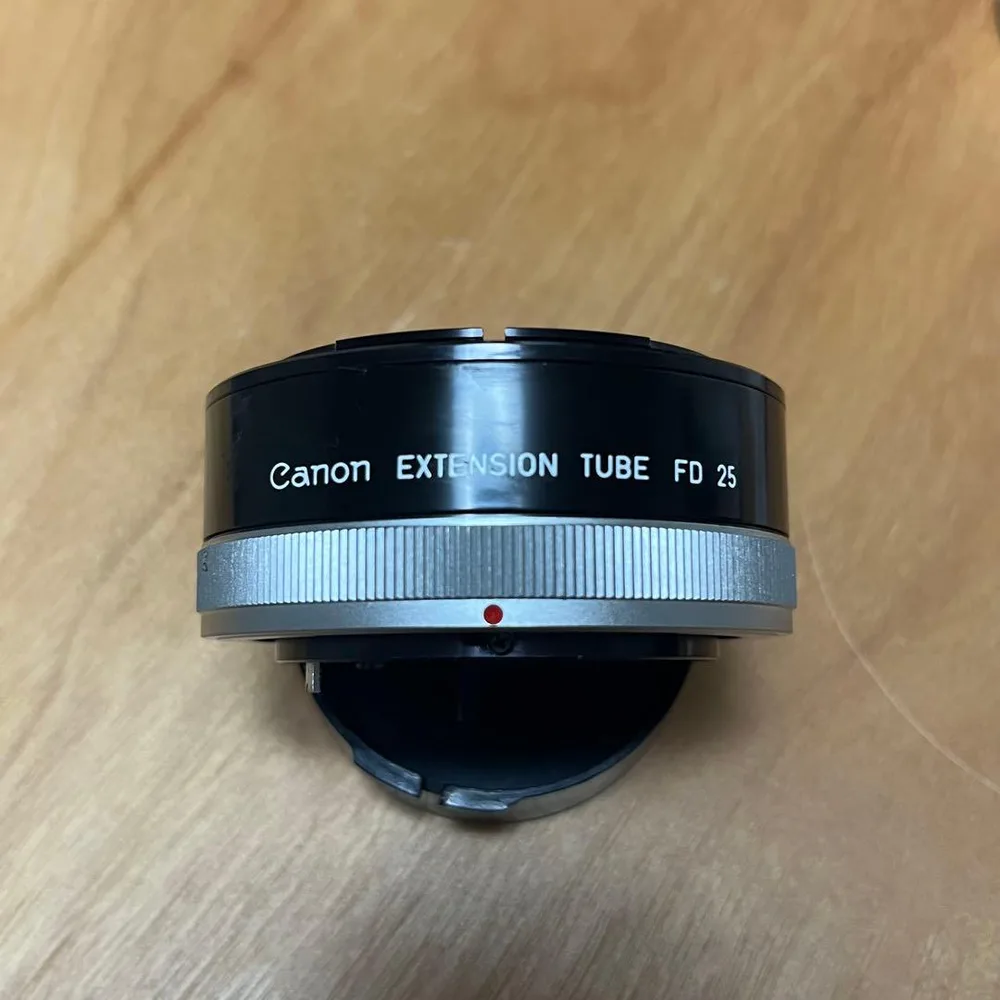 Canon EXTENSION TUBE FD 25 接写リング