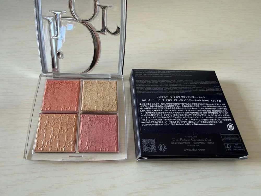 DIOR バックステージ グロウ マキシマイザー パレット 003