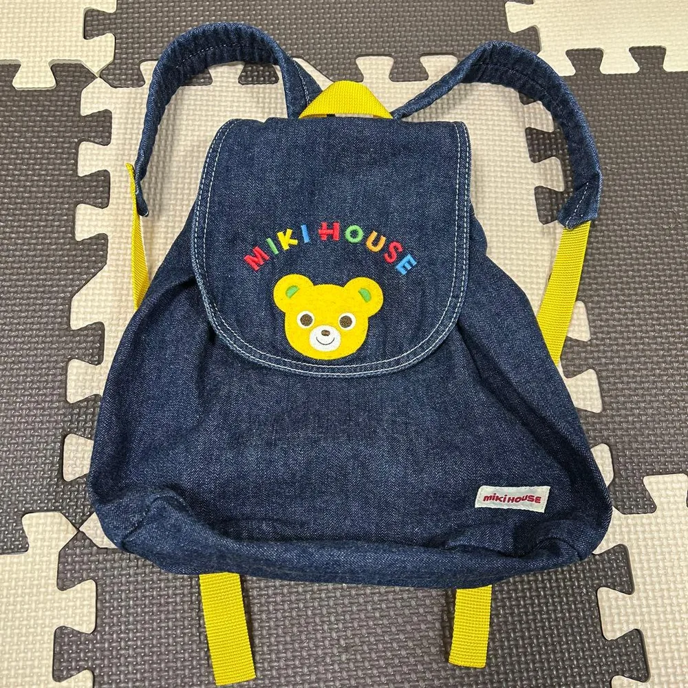 ミキハウス デニムリュック