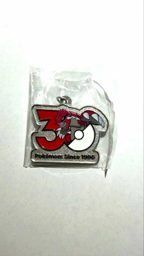 ポケモン30周年 メタルチャーム グラードン
