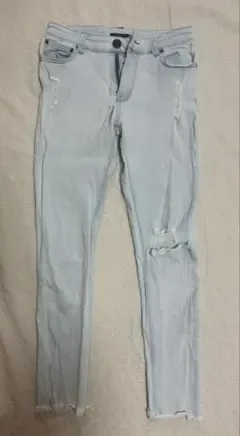 INGNI ダメージ加工 スキニーデニムパンツ