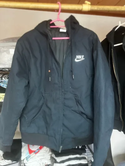 NIKE HAVE A NIKE DAY フード付きジャケット ブラック