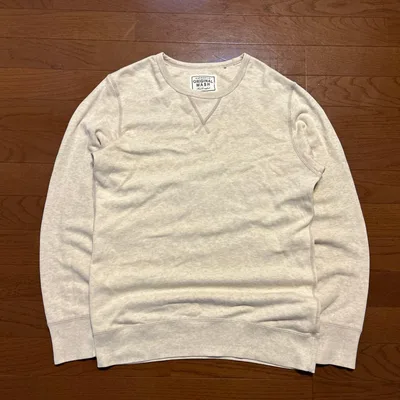 y2k archive OLD UNIQLO WASH スウェット L 前V