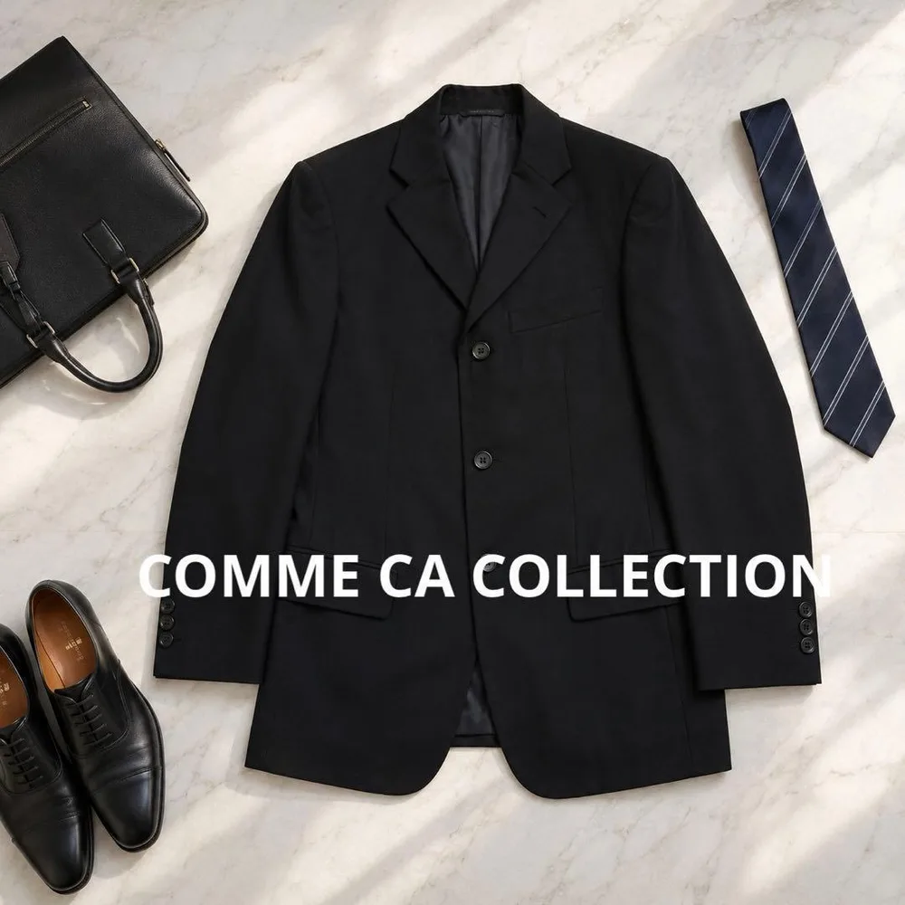 A67 COMME CA COLLECTION テーラードジャケット ブラック