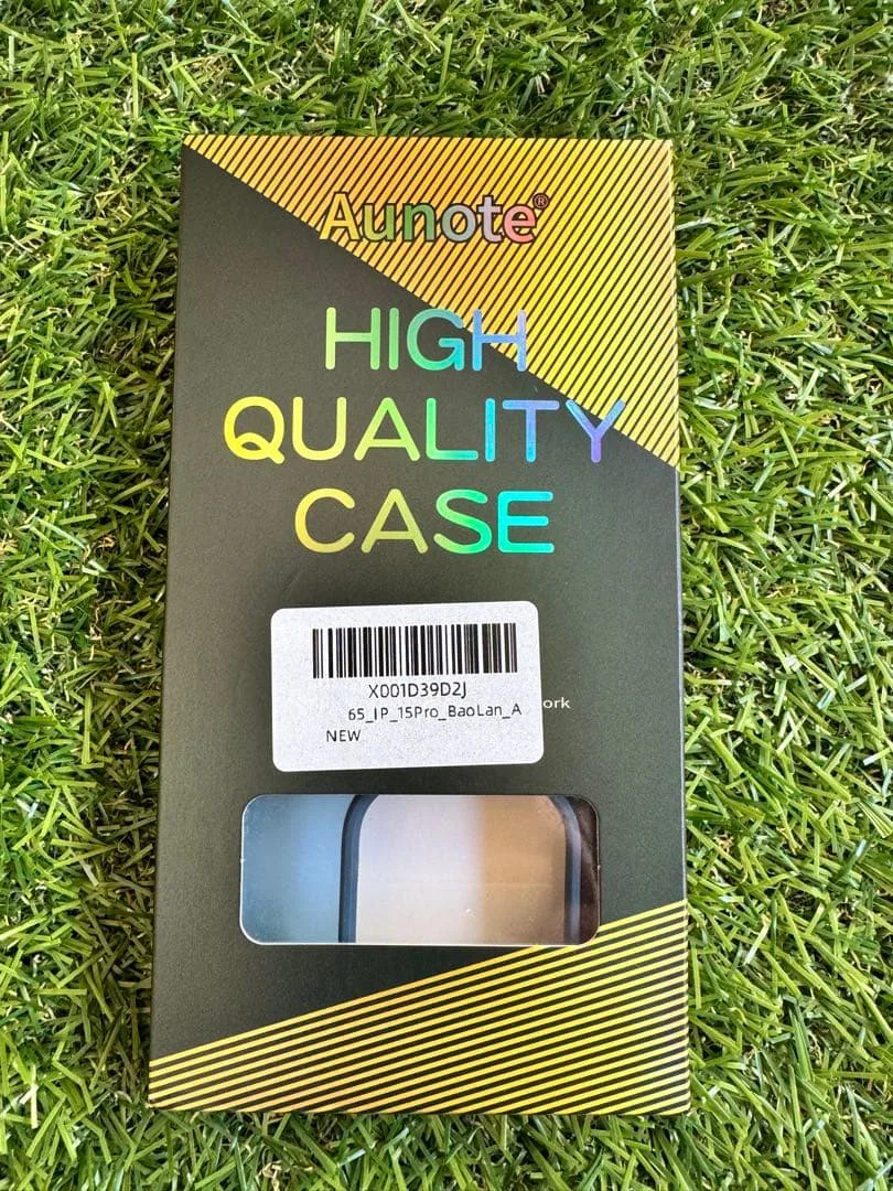 【値下不可】Aunote iPhone15pro ケース マット半透明