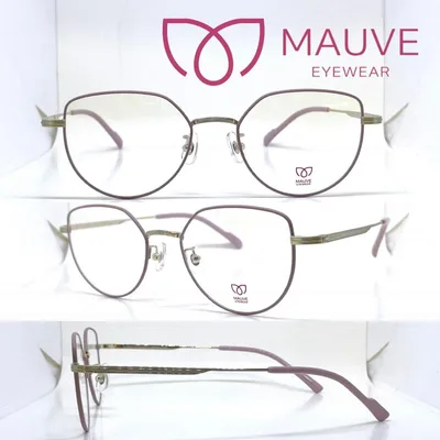 MAUVE Glasses Frame MV-40 C3 LPK/AT Gold