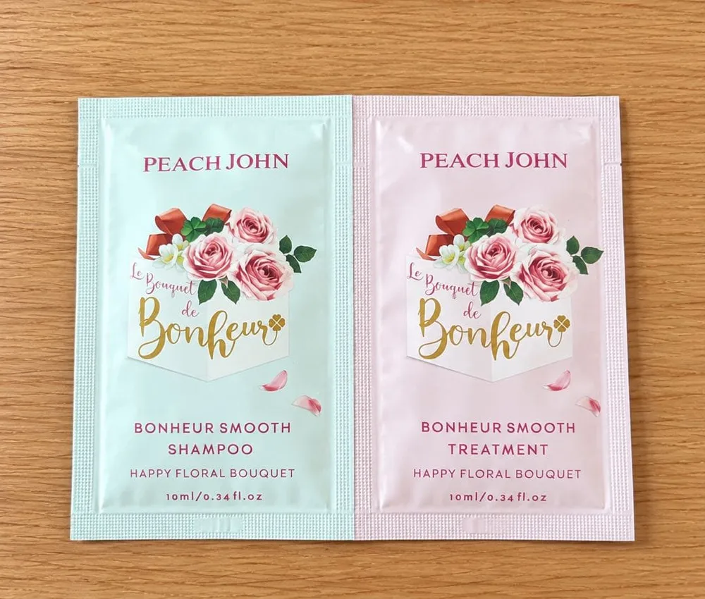 PEACH JOHN ボヌール スムース シャンプー&トリートメント