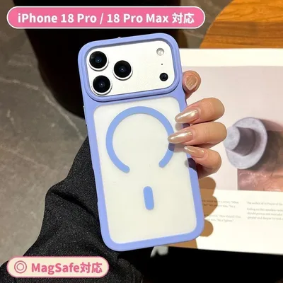 iPhone18Pro/ ProMax対応 MagSafe対応 耐衝撃ケース