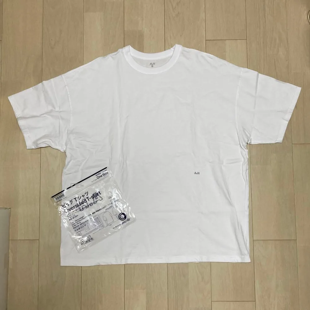 長谷川昭雄氏(A.H) コラボ ビッグTシャツ (ホワイト)